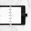Filofax Organizer Refill, Mini Size, Finances Refill, White Paper, 4.125"