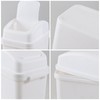 Zopnny Bathroom Bin Small Trash bin for Bathroom, Plastic Swing