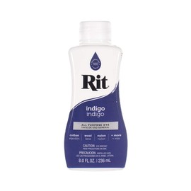 Rit Dye Liquid – Wide Selection of Colors – 8 Oz. (Indigo)