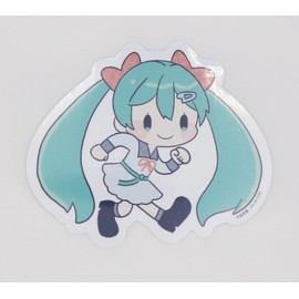 Daihatsu Hatsune Miku Going Out Miku Sticker (Miku TAFT Ver.) Sticker Sticker Weatherproof PC Vehicle 4.1 x 4.9 inches (106 x 125 mm)