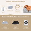 Comfort Expression Orthopedic Dog Bed for Large Dogs, Waterproof Dog