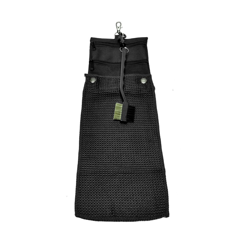 CaddyDaddy Golf Golf Accessory Bag, Towel & Brush Set