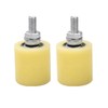 2 x Sliding Gate Guide Pulley Nylon Heavy Duty Rail