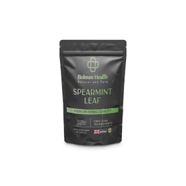 Spearmint Leaf Capsules | Mentha spicata | 1000mg Per Serving | Premium Spearmint Leaf Supplement | Herbal Supplement | Vegan | Non GMO | Gluten Free | 60 Capsules | UK Made | Easy to Swallow Capsules