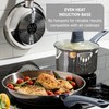 T-fal Essentials Stainless Steel Fry Pan w/Non Stick Coating 10.5
