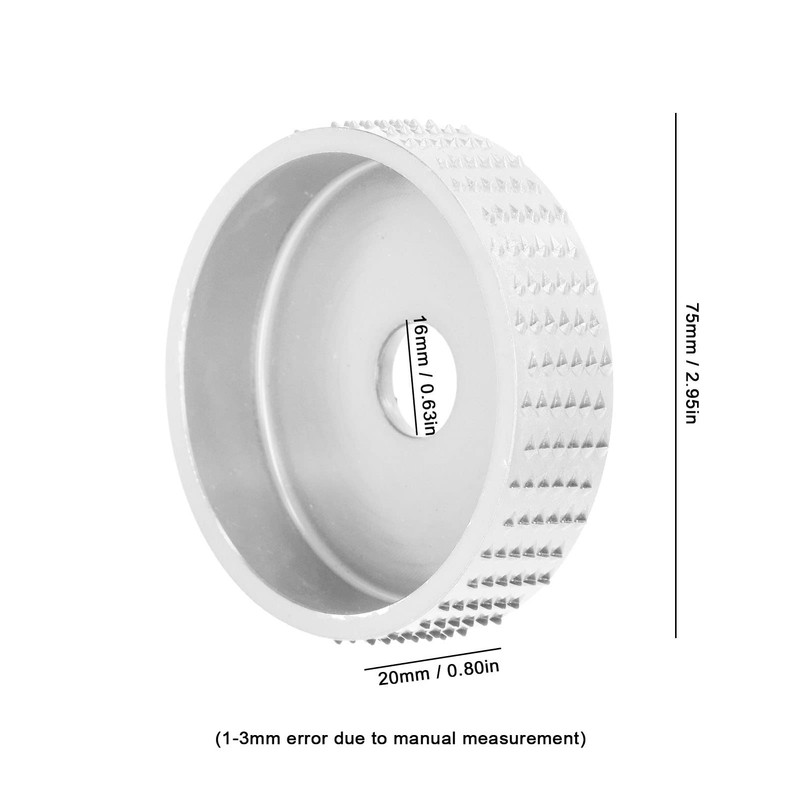 Wood Carving Disc, Tungsten Steel Grinder Shaping Angle File Discs,