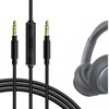 Geekria QuickFit Cable con micrófono compatible con COWIN E7, E8,
