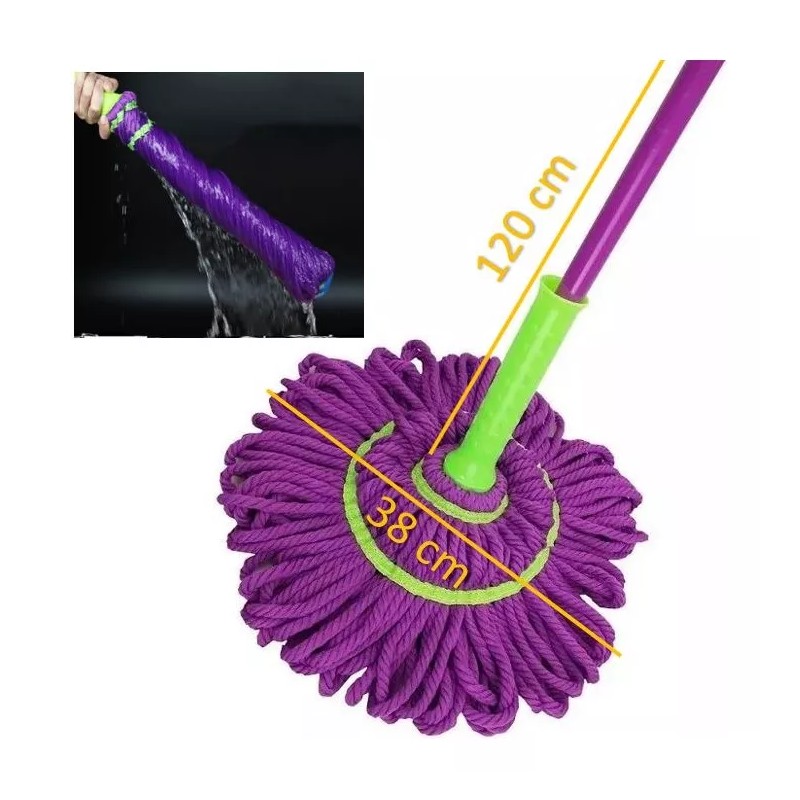 Compra y Más Trapeador Mágico Autoexprimible Acero Inoxi Magic Mop