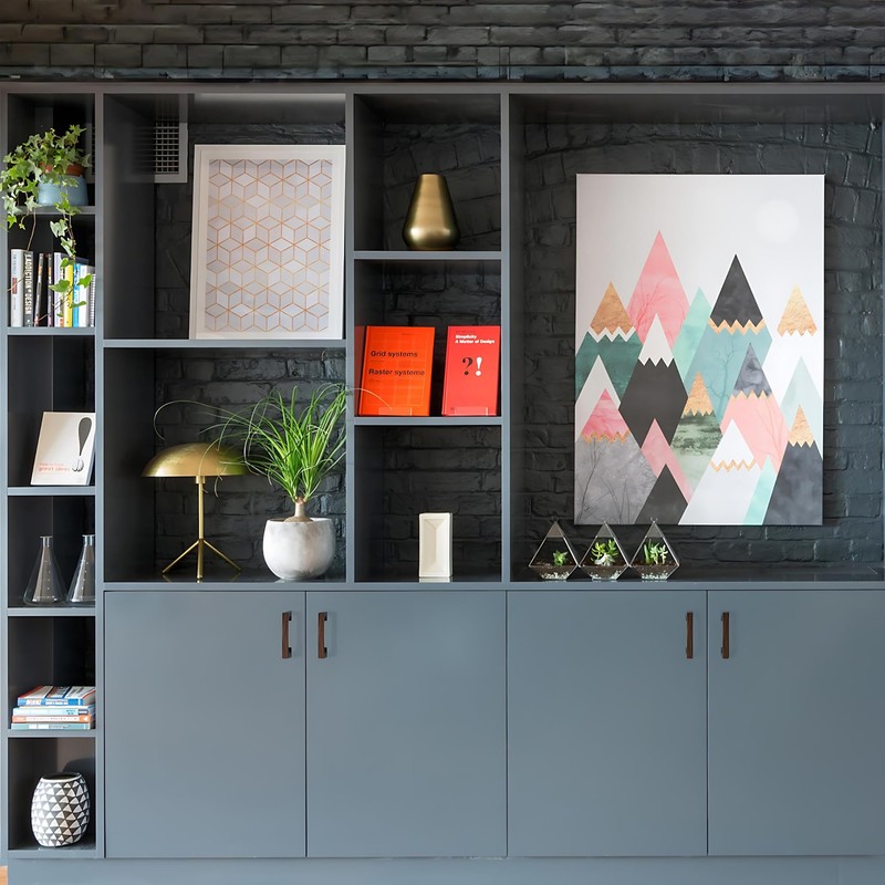 HESTIA HARDWARE 10 Pack | Oil Rubbed Bronze Solid Square