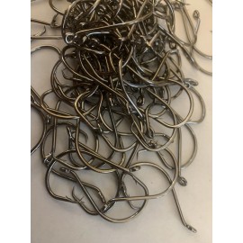 Matzuo 100 4/0 Octopus Circle Hooks Black Chrome BLN Ultra Sharp Point Bulk Pack