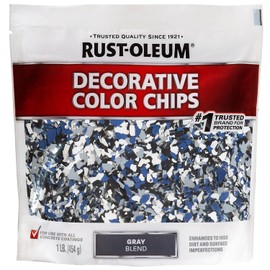 Rust-Oleum 301359 Decorative Color Chips, Gray Blend, (Pack of 1)