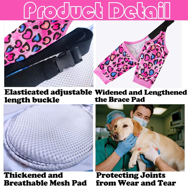 Sharkwill Dog Elbow Wraps Knee Protector Pads Elbow Callus Treatment