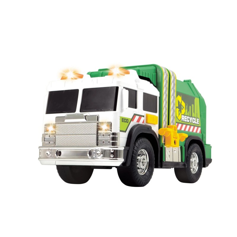 Dickie Toys Recycle Truck with Sound and Light Ages 3