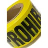 Cinta de Seguridad Señalización Delimitadora Delimitante Amarillo Rojo 3 Pulgadas