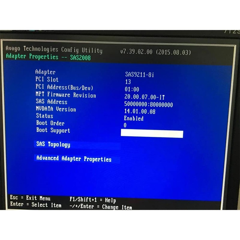 LSI 9211-8i RAID Controller Card PCI E 6Gbps SATA SAS