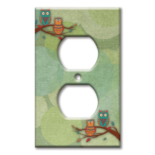 Art Plates - Single Gang Outlet Switch Plate - Decorative