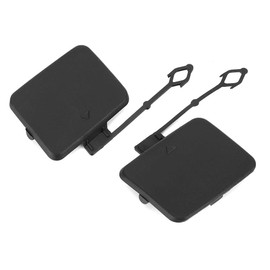 Acouto for x5 rear right tow hook cover-Pair Rear Bumper Tow Hook Cover 51 12 7 158 448 Fit for X5 E70 2006-2013