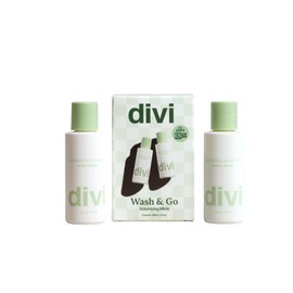 divi Mini Volumizing Shampoo & Conditioner - Lightweight Formula for Fine Hair - Designed to Strengthen and Protect the Hair from Damage - Travel Size, 2oz