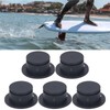 5pcs Surf Leash Plug Replacement Round Board Cup Plug for