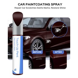 PARTS4EV R-529P Dark Cherry Pearl Touch Up Paint Compatible with Honda Exact Match Chips and Nicks Touch Up