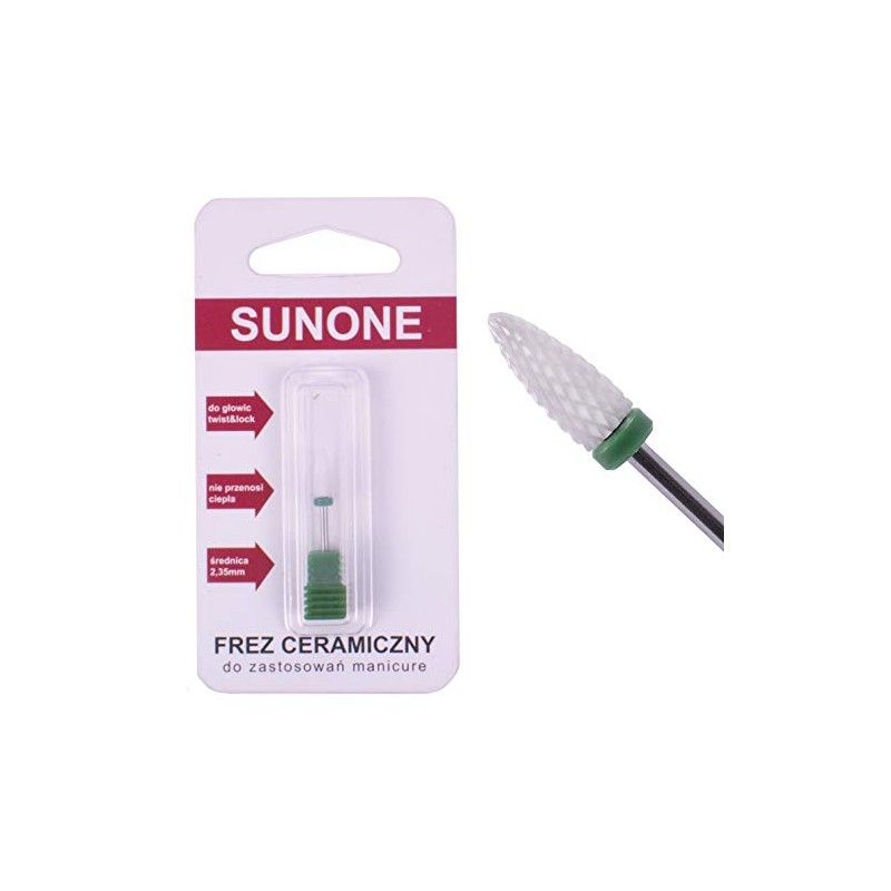Sunone Ceramic Cone Milling Cutter Strong Hybrid Gel 14891 White