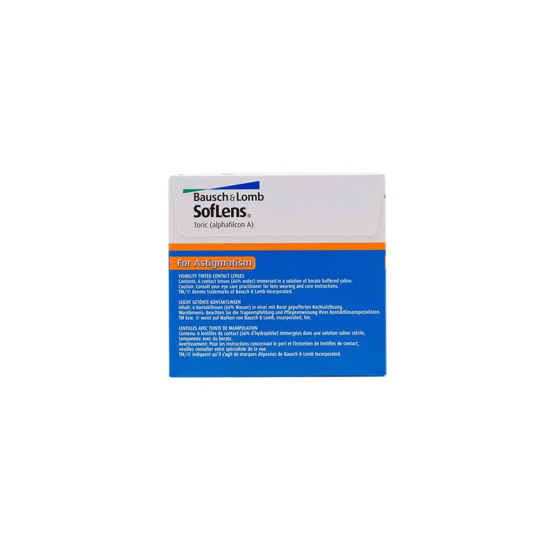 SofLens Toric Soft Monthly Lenses