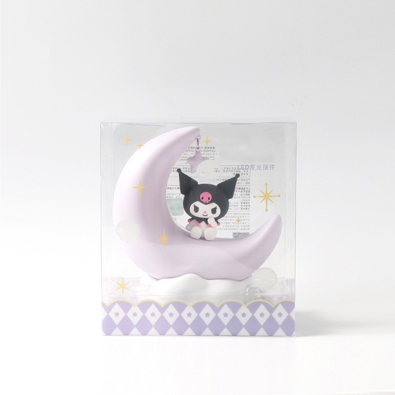 Cute Moonlight Night Lamp Sweet Dreams Crescent Moon LED Warm