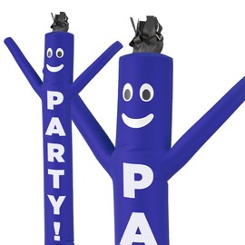 LookOurWay Air Dancers Wacky Waving Inflatable Tube Man Attachment - 7 Feet Tall Advertising Air Dancer Waving Man Inflatable Tube Guy - Blower Not Included - Party