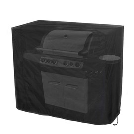 Haofy Funda de Barbacoa, Cubierta de Barbacoa Impermeable Cubierta de Polvo y Lluvia Cubierta de Parrilla Accesorios (145x61x117cm)