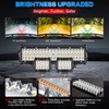 LEDKITO 12In LED Light Bar and 4In LED Cube Pod