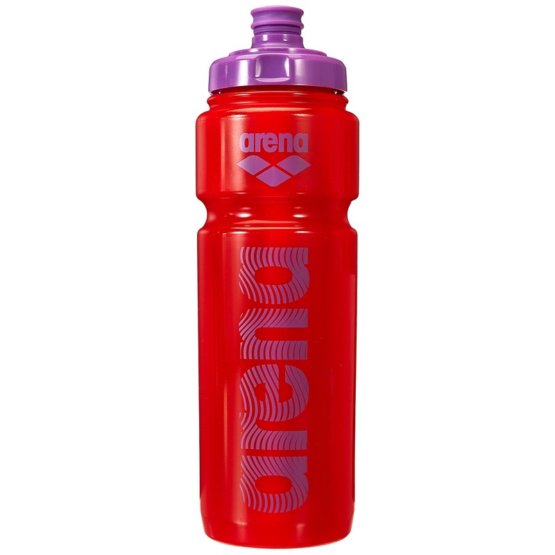 ARENA Water bottle, sports, BPA free, drinking bottle, Red-purple