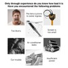 Dual Lens Industrial Endoscope ABS 1080P Digital Inspection Camera Waterproof
