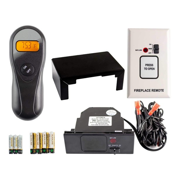 Acumen On/Off Fireplace Remote Control Without Heat Shield (RCK-is)