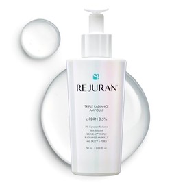 REJURAN® Ampolla Triple Radiance 1.7 fl oz – DOT™ c-PDRN 0.5% Suero para tono, textura y brillo – Extracto de niacinamida y regaliz para una piel de aspecto uniforme