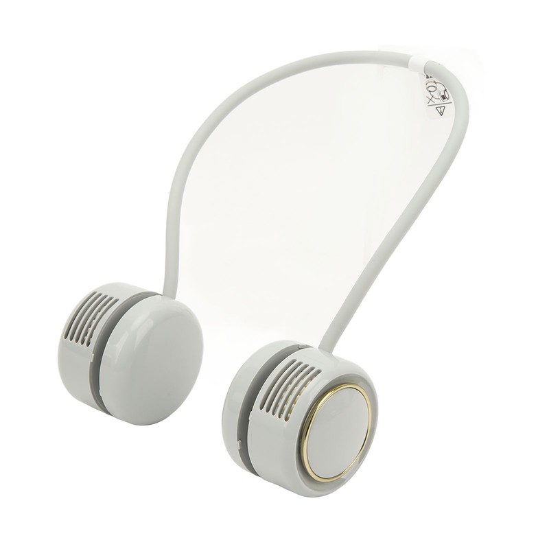 3 Gear Foldable Neck Hanging Fan Silent 3 Level Bladeless