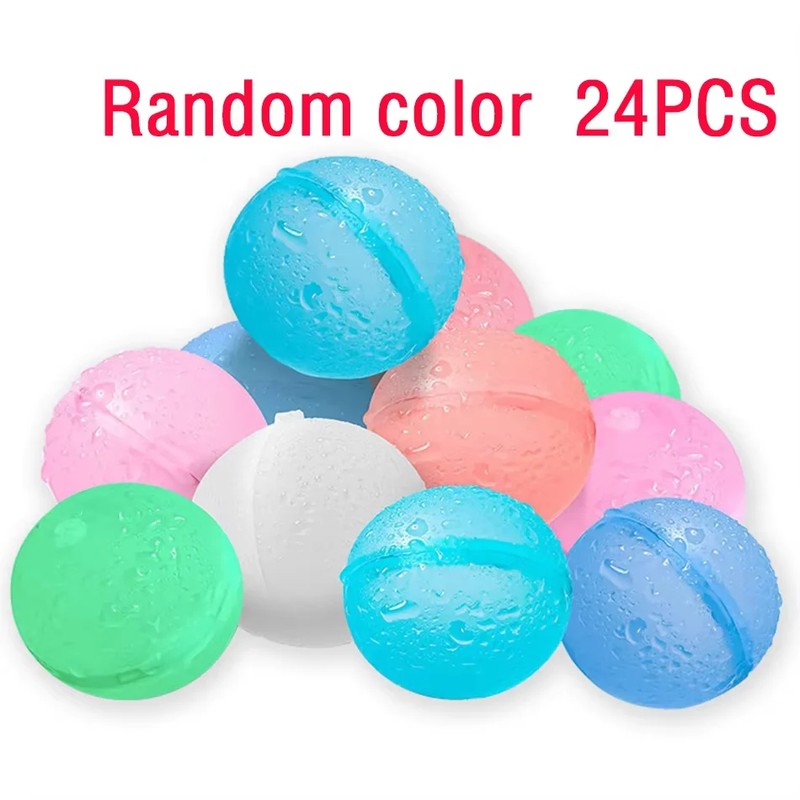 Reusable Water Balloons for Kids’ Summer Games – Quick-Fill Silicone