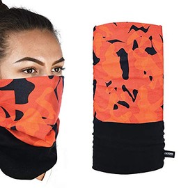 Oxford Products Snug - Havoc Orange - Thermal Fleece Head and Neck Wear/Face Covering