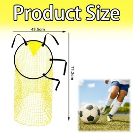 Football Target Net Top Bins Football Targets Football Nets Soccer Top Bins Soccer Target Goal Football Target for Shooting Accuracy Training Kicking Football Target Net With Adjustable Straps