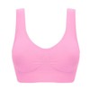 Plus Size Bras for Women, 5 Pack Seamless Comfortable Sports