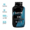 Meta Nutrition HMB, 1000mg de beta-hidroxi beta-metilbutirato, 90 cápsulas, 30