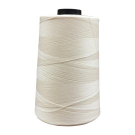 A&E Perma Core Poly-wrap Poly Sewing Thread Tex-40 6,000 Yds (Eggshell)