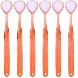 [Set of 6] Tongue Brush Orange W-1 (Double One) For Odor Prevention