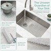 FTISSLY 2 PCS Kitchen Sink Mat Adjustable Sink Protector Mat