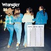Wrangler Western Jeans elásticos de Tiro Medio para Mujer, Color