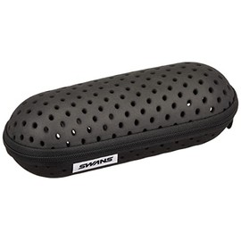 Swans SA-141 M BK Swim Goggles Case, Black, Protective Case, Medium