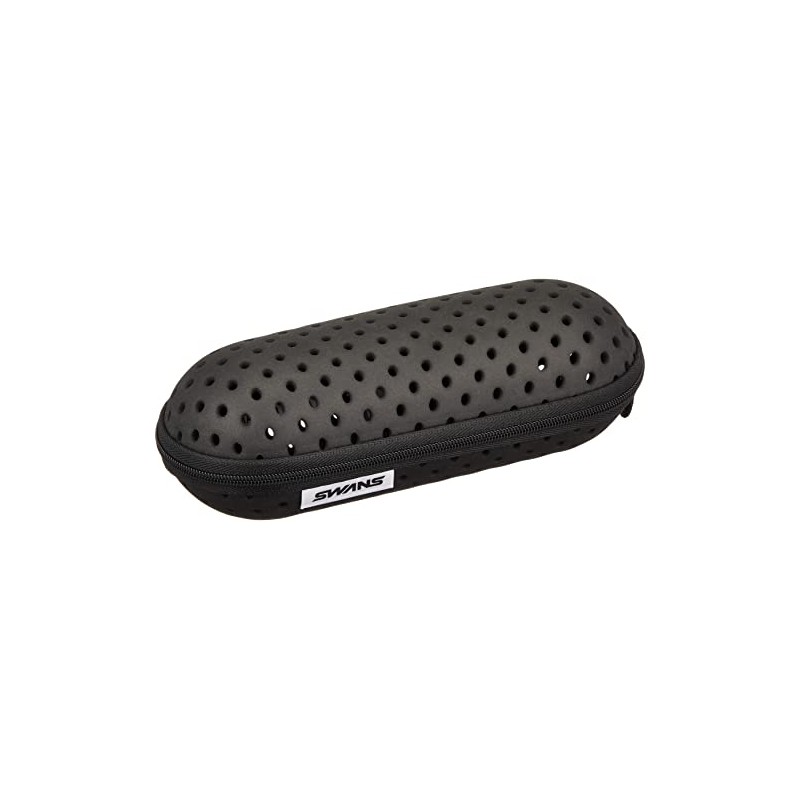 Swans SA-141 M BK Swim Goggles Case, Black, Protective Case,