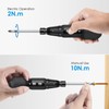 Cordless Electric Screwdriver with LED Light Alloy Steel 900mAh USB