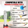 DIYSELF 30 FT Paint Extension Pole, Adjustable Telescoping Pole with