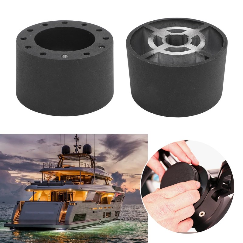 Boat Steering Wheel Hub Adapter, 3/4 Inch Keyway 6 Hole