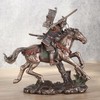 Veronese Design 6 3/4 Inch Japanese Samurai Mounted Cavalry Charge